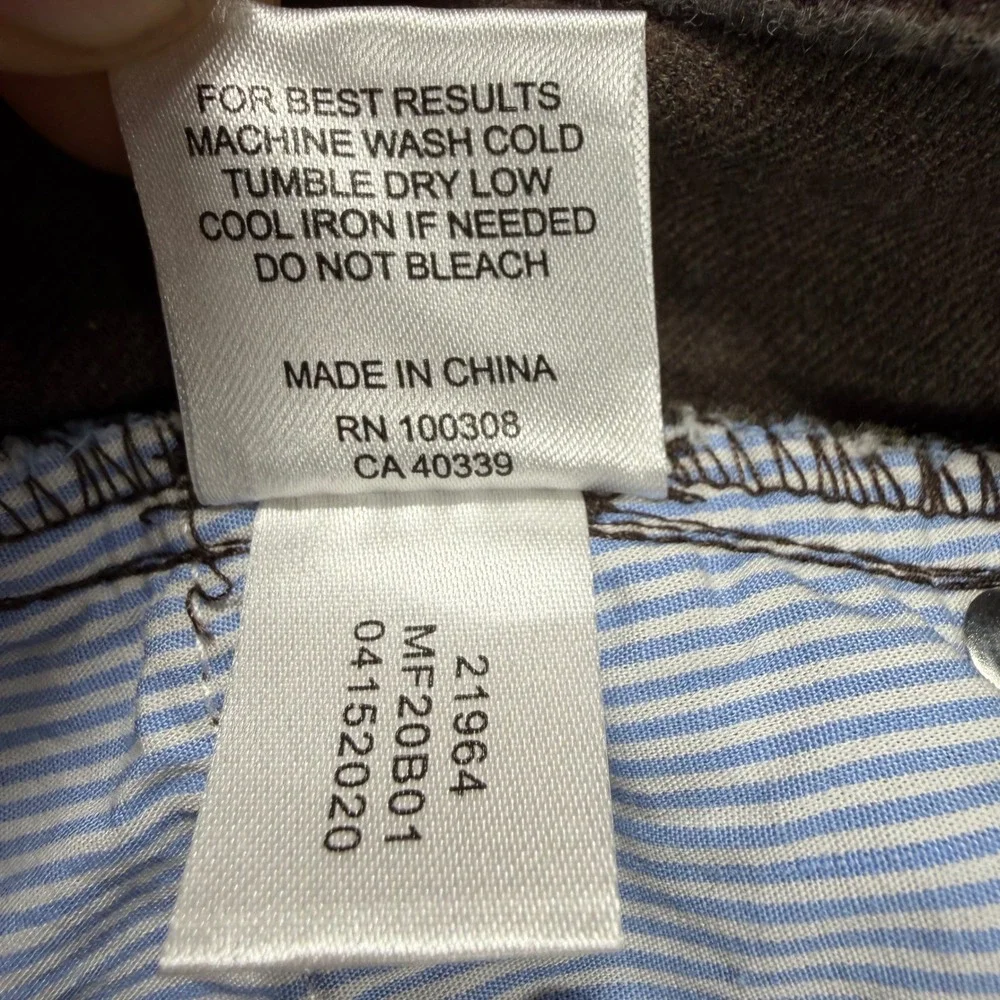 Peter Millar Straight 5-Pocket‎ Pants Mens 40x32 Brown Luxury Preppy Business